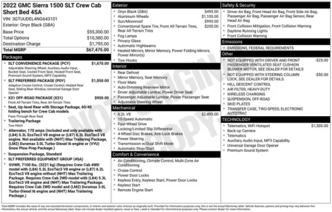 Photos of 2022 GMC Sierra 1500 SLT for sale in Marshalltown, IA at Gregg Young Chevrolet Marshalltown