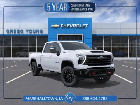 White 2026 Chevrolet Silverado 2500HD LT for sale in Marshalltown, IA