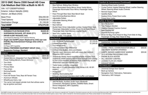 Photos of 2015 GMC Sierra 2500HD Denali for sale in Marshalltown, IA at Gregg Young Chevrolet Marshalltown