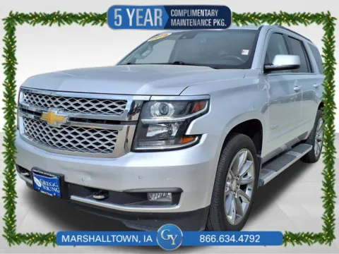 Silver 2019 Chevrolet Tahoe LT for sale in Marshalltown, IA
