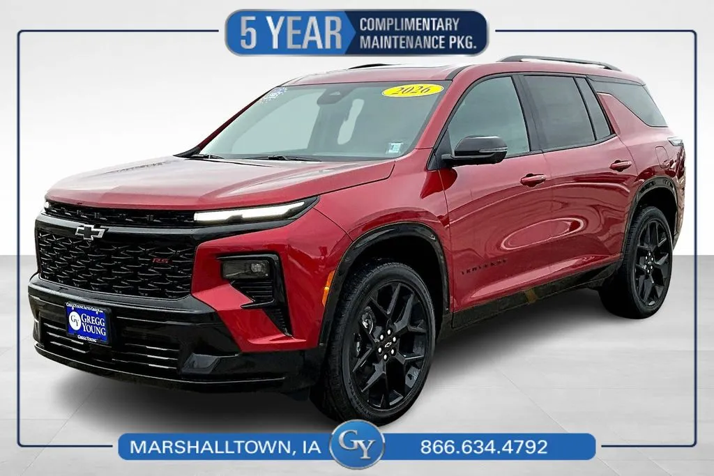 2026 Chevrolet Traverse RS for sale in Marshalltown, IA