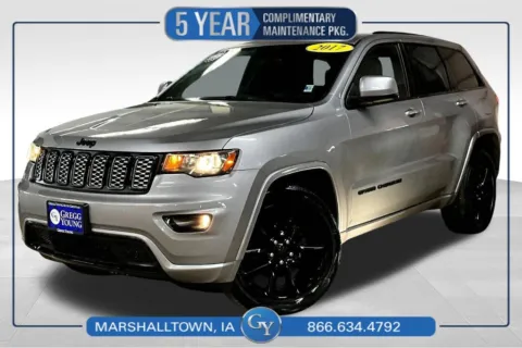 Silver 2017 Jeep Grand Cherokee Altitude for sale in Marshalltown, IA