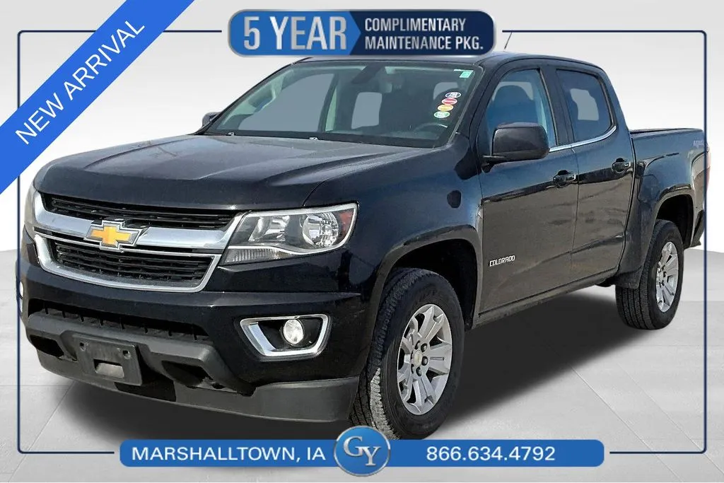 Black 2016 Chevrolet Colorado LT for sale in Marshalltown, IA
