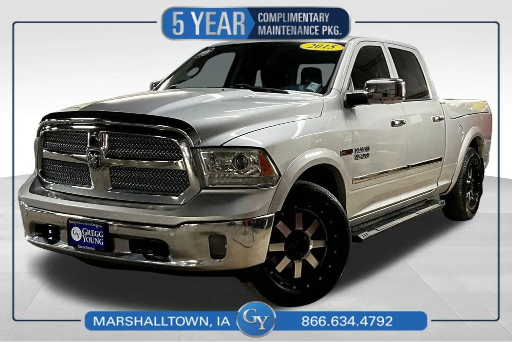 Used 2015 RAM Ram 1500 Pickup Laramie Limited with VIN 1C6RR7WM4FS569082 for sale in Marshalltown, IA