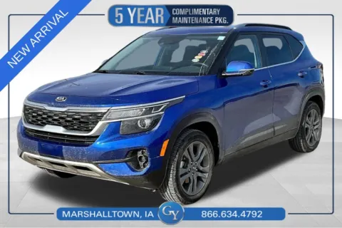 Blue 2021 Kia Seltos S for sale in Marshalltown, IA