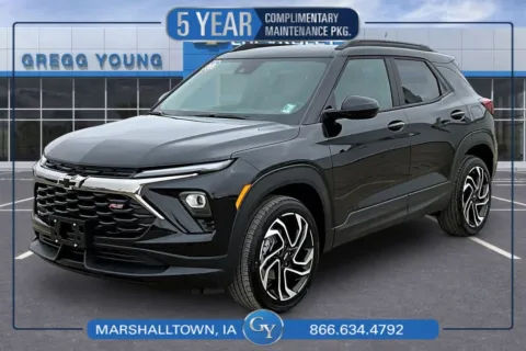 Black 2026 Chevrolet TrailBlazer RS for sale in Marshalltown, IA