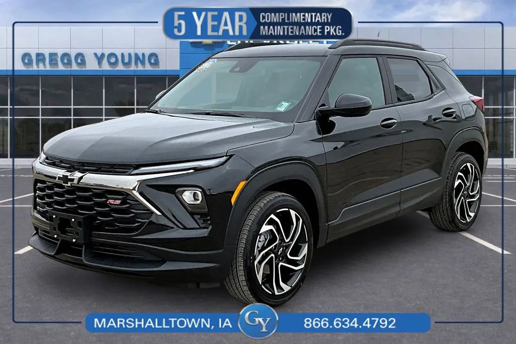 Black 2026 Chevrolet TrailBlazer RS for sale in Marshalltown, IA