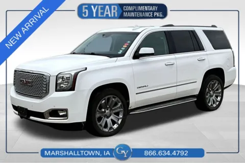 White 2015 GMC Yukon Denali for sale in Marshalltown, IA