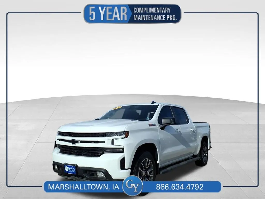 White 2021 Chevrolet Silverado 1500 RST for sale in Marshalltown, IA