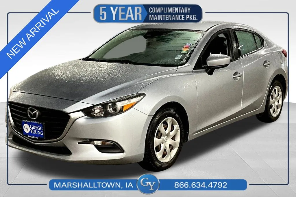 Used 2018 Mazda Mazda3 Sport with VIN 3MZBN1U75JM176089 for sale in Marshalltown, IA