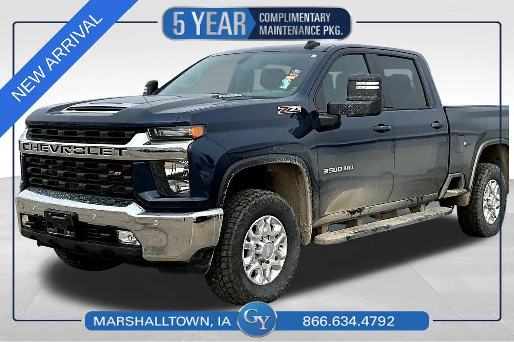 Blue 2020 Chevrolet Silverado 2500HD LT for sale in Marshalltown, IA