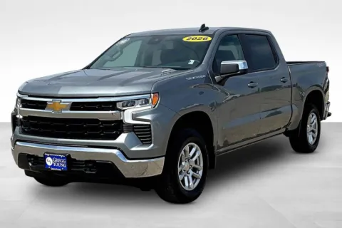 Gray 2026 Chevrolet Silverado 1500 LT for sale in Marshalltown, IA