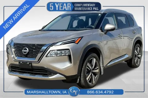 Silver 2022 Nissan Rogue Platinum for sale in Marshalltown, IA