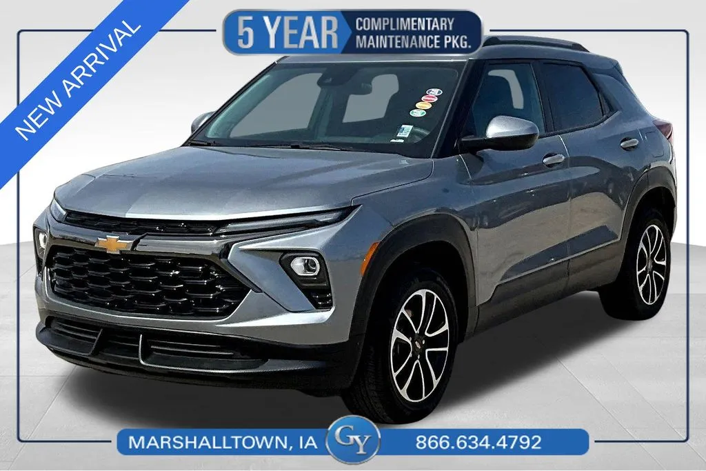 Gray 2025 Chevrolet TrailBlazer LT for sale in Marshalltown, IA