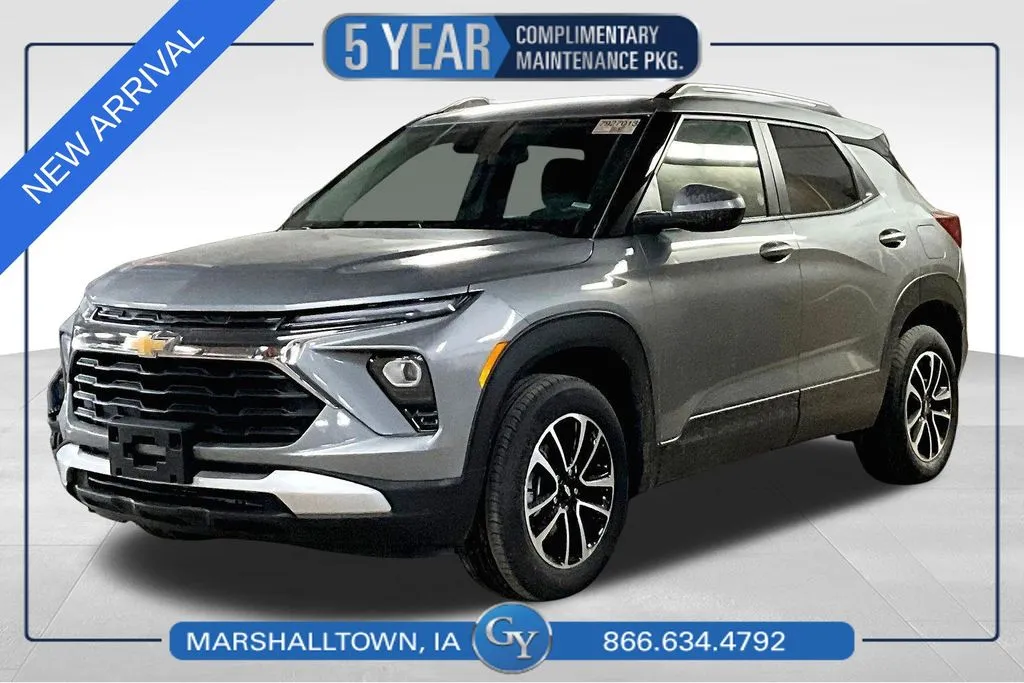 Gray 2025 Chevrolet TrailBlazer LT for sale in Marshalltown, IA