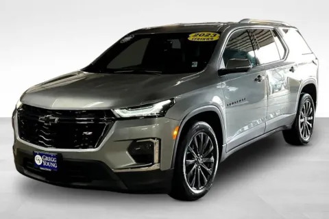 Gray 2023 Chevrolet Traverse RS for sale in Marshalltown, IA