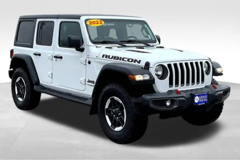 Another view of 2022 Jeep Wrangler Unlimited Rubicon for sale in Marshalltown, IA at Gregg Young Chevrolet Marshalltown