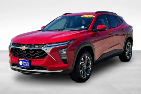 Red 2026 Chevrolet Trax LT for sale in Marshalltown, IA