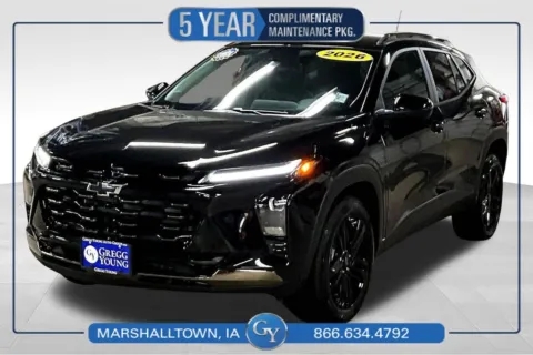 Black 2026 Chevrolet Trax ACTIV for sale in Marshalltown, IA