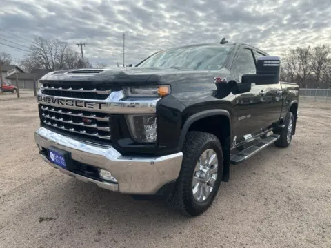 Black 2022 Chevrolet Silverado 2500HD LTZ for sale in Marshalltown, IA