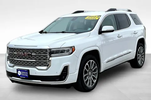 White 2023 GMC Acadia Denali for sale in Marshalltown, IA