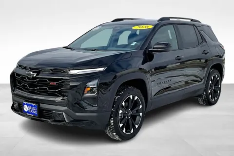 Black 2026 Chevrolet Equinox RS for sale in Marshalltown, IA