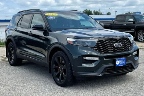 Photos of 2023 Ford Explorer ST for sale in Marshalltown, IA at Gregg Young Chevrolet Marshalltown