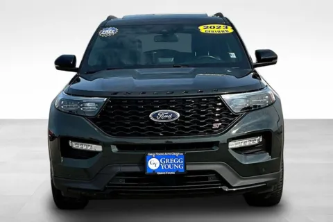 Photos of 2023 Ford Explorer ST for sale in Marshalltown, IA at Gregg Young Chevrolet Marshalltown