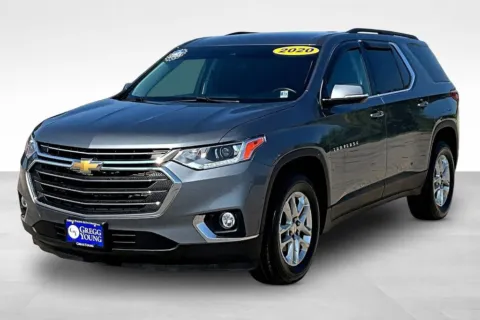 Gray 2020 Chevrolet Traverse LT for sale in Marshalltown, IA