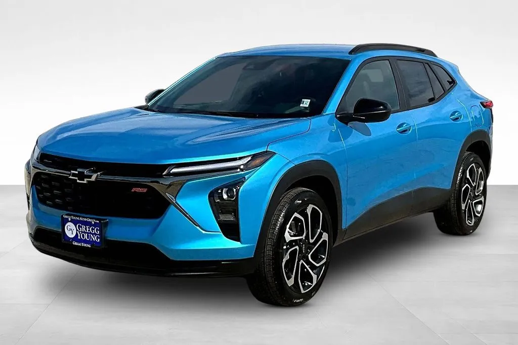 Blue 2026 Chevrolet Trax 2RS for sale in Marshalltown, IA