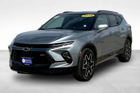 Gray 2026 Chevrolet Blazer RS for sale in Marshalltown, IA