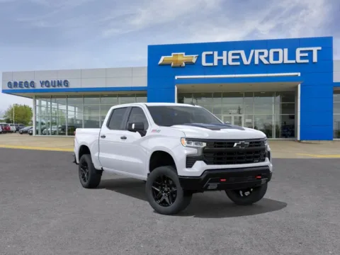 White 2026 Chevrolet Silverado 1500 LT Trail Boss for sale in Marshalltown, IA