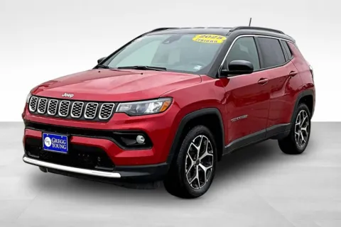 Red 2025 Jeep Compass Limited for sale in Marshalltown, IA