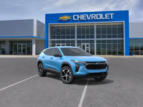 Blue 2026 Chevrolet Trax 1RS for sale in Marshalltown, IA