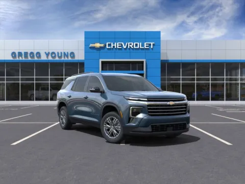 Blue 2025 Chevrolet Traverse LT for sale in Marshalltown, IA