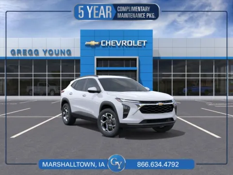 White 2025 Chevrolet Trax LT for sale in Marshalltown, IA