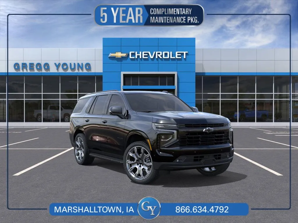Black 2025 Chevrolet Tahoe RST for sale in Marshalltown, IA