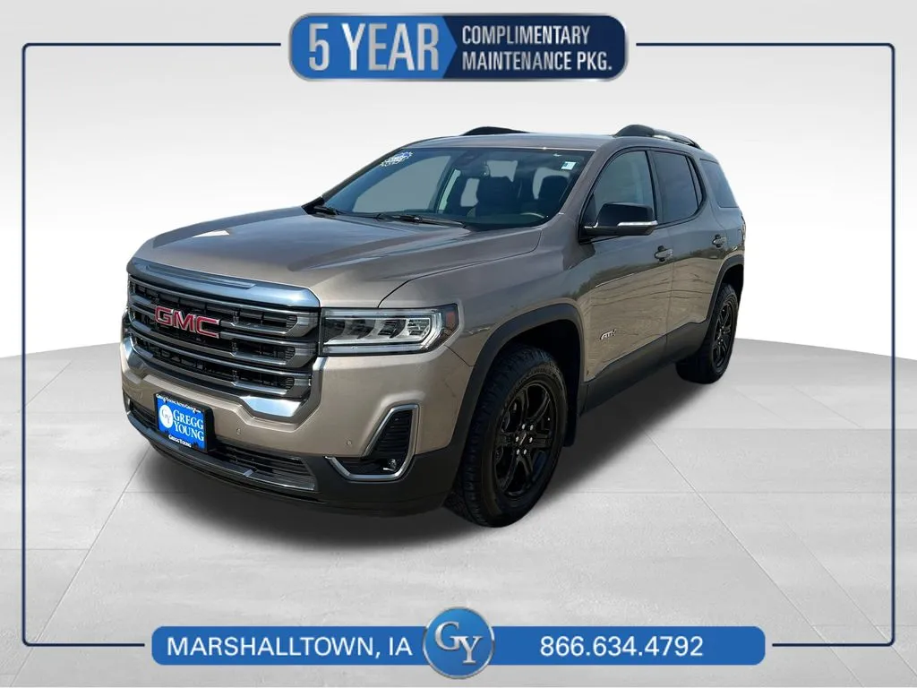 Brown 2023 GMC Acadia AT4 for sale in Marshalltown, IA