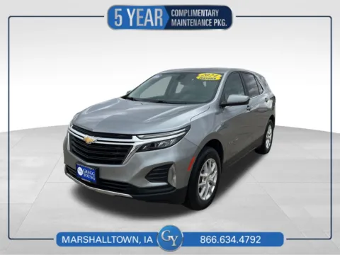 Gray 2024 Chevrolet Equinox LT for sale in Marshalltown, IA