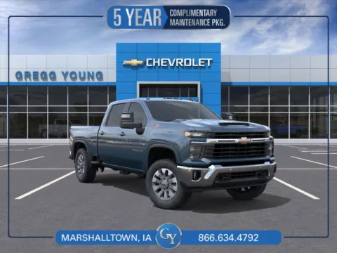 Blue 2026 Chevrolet Silverado 2500HD LT for sale in Marshalltown, IA