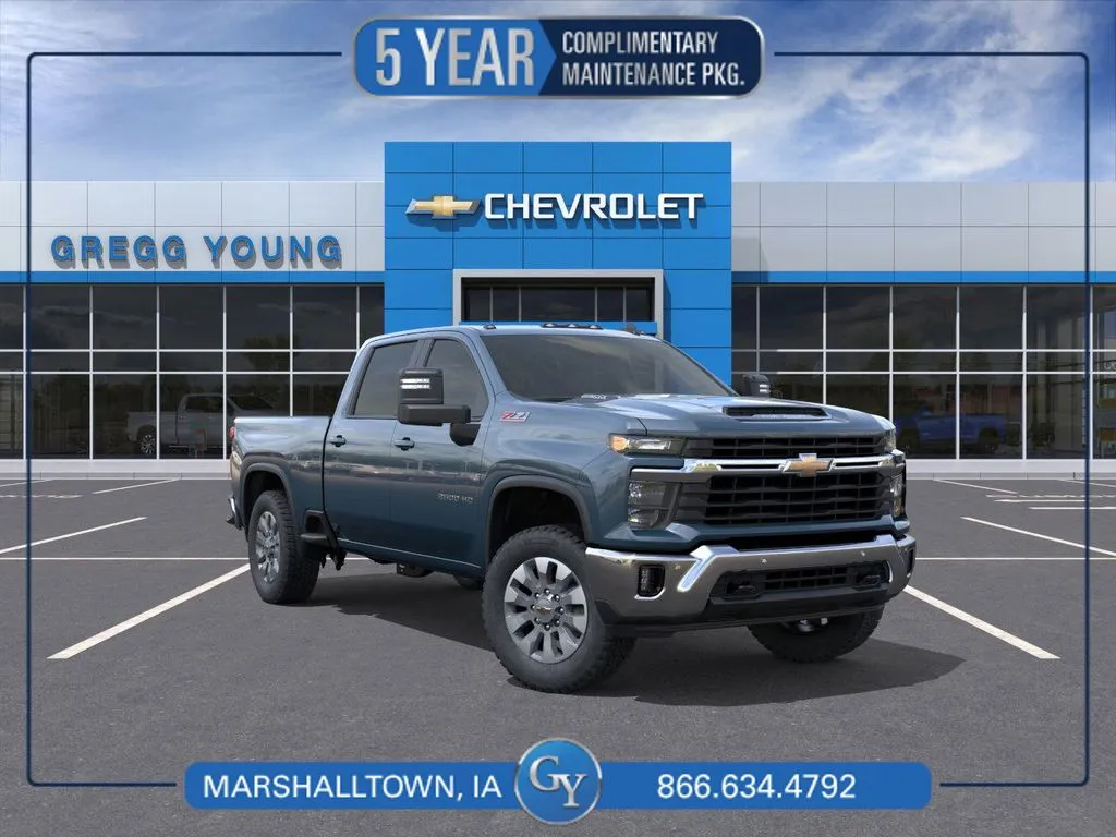 Blue 2026 Chevrolet Silverado 2500HD LT for sale in Marshalltown, IA