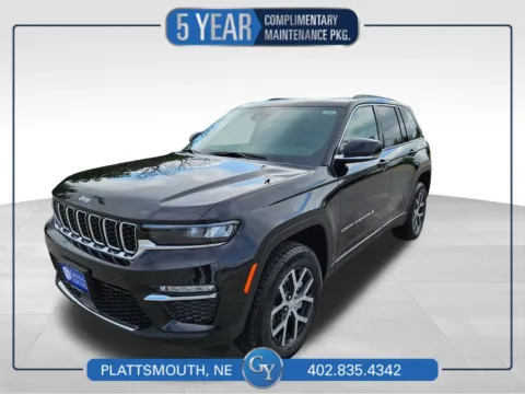 Black 2025 Jeep Grand Cherokee Limited for sale in Plattsmouth, NE