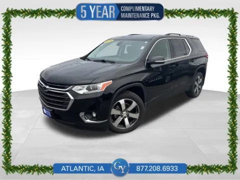 Black 2018 Chevrolet Traverse 3LT for sale in Atlantic, IA