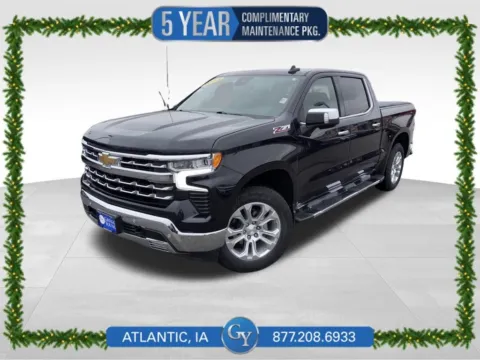 Gray 2024 Chevrolet Silverado 1500 LTZ for sale in Atlantic, IA