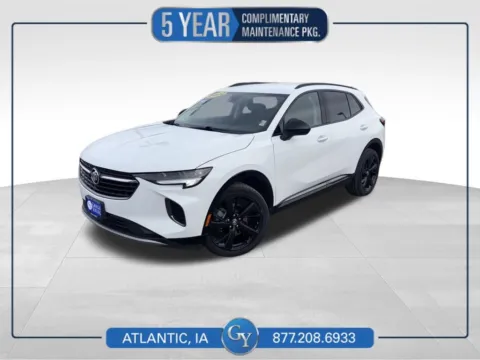 White 2022 Buick Envision Preferred for sale in Atlantic, IA