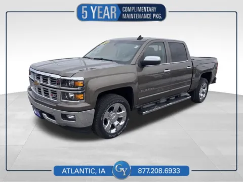 Brown 2015 Chevrolet Silverado 1500 LTZ for sale in Atlantic, IA