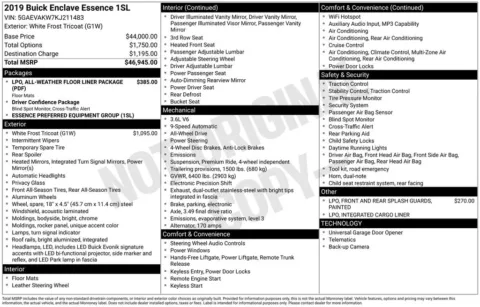 Photos of 2019 Buick Enclave Essence for sale in Atlantic, IA at Gregg Young of Atlantic