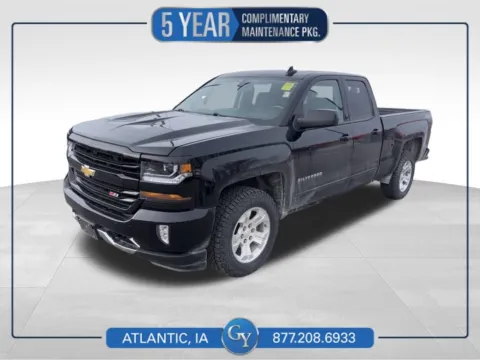 Black 2016 Chevrolet Silverado 1500 LT for sale in Atlantic, IA