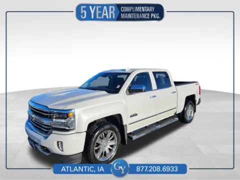 White 2018 Chevrolet Silverado 1500 High Country for sale in Atlantic, IA