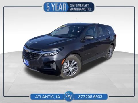 Gray 2022 Chevrolet Equinox LT for sale in Atlantic, IA